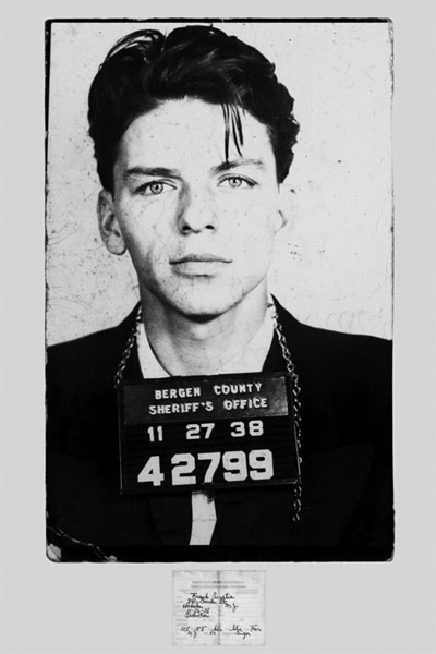 Frank Sinatra- Mug Shot poster (B10)