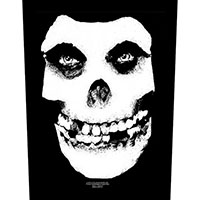 Misfits- Skull Sewn Edge Back Patch (bp156)