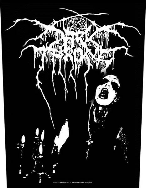 Darkthrone- Transilvanian Hunger Sewn Edge Back Patch (bp36)