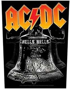 AC/DC- Hells Bells Sewn Edge Back Patch (bp38)