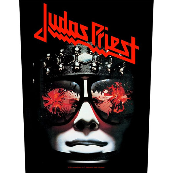 Judas Priest- Hell Bent For Leather Sewn Edge Back Patch (bp66)