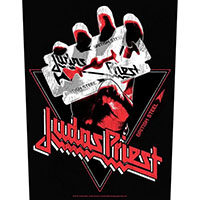 Judas Priest- Vintage British Steel Sewn Edge Back Patch (bp205)