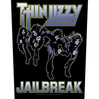 Thin Lizzy- Jailbreak Sewn Edge Back Patch (bp287)