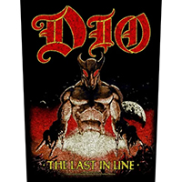 Dio- The Last In Line Sewn Edge Back Patch (bp294)