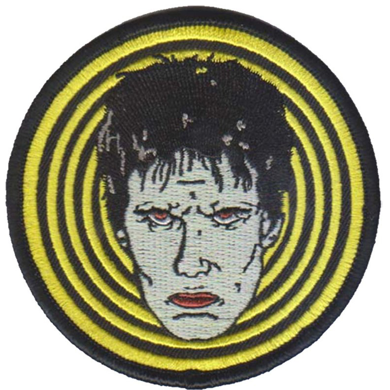 Lux Interior Inspired Embroidered Patch by Mood Poison - in YELLOW (ep745)