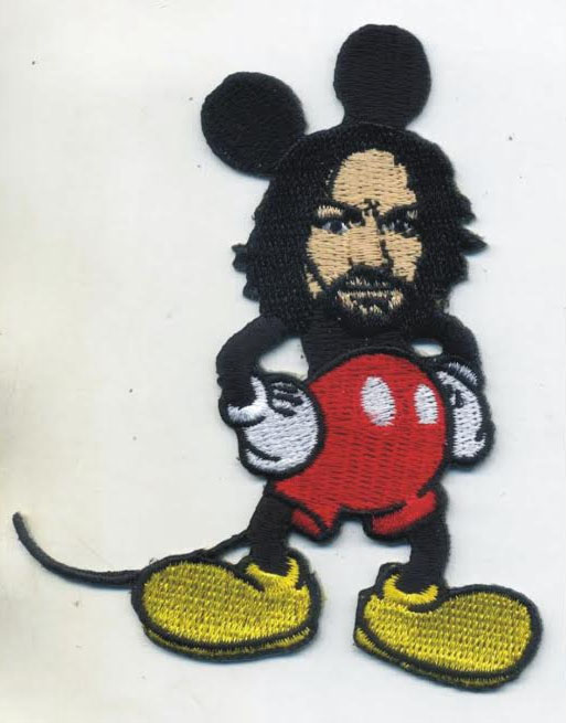 Mickey Manson embroidered patch