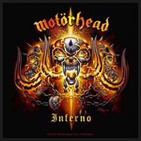 Motorhead- Inferno Woven Patch (ep184)