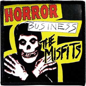 Misfits- Horror Business embroidered patch (ep406)