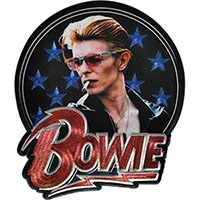 David Bowie- Bowie & Stars embroidered back patch