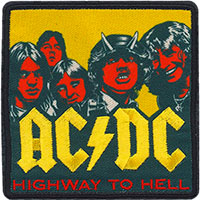 AC/DC- Highway To Hell (Red Faces) Embroidered patch (ep1039)