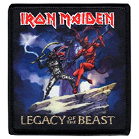 Iron Maiden- Legacy Of The Beast Embroidered Patch (ep52)