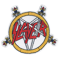 Slayer- Pentagram embroidered patch (ep1200)