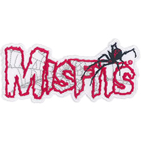 Misfits- Spider Logo embroidered patch (ep1229)