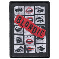 Blondie- Eyes & Lips embroidered patch (ep1323)