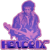 Jimi Hendrix- Guitar embroidered patch (ep1375)