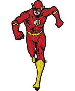 DC Comics- Original Flash embroidered patch (ep697)