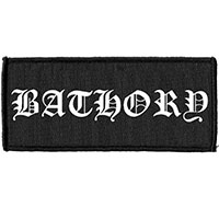 Bathory- Logo Woven Patch (ep1364)