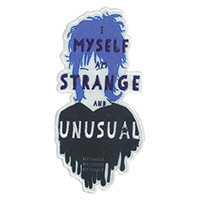 Beetlejuice- I Myself Am Strange And Unusual embroidered patch (ep693)