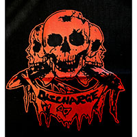 Discharge-Skulls back patch