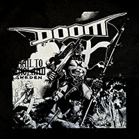 Doom- Hail To Sweden back patch