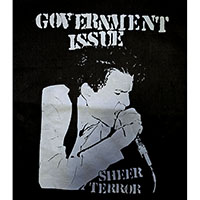 Government Issue- Sheer Terror back patch