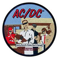 AC/DC- Dirty Deeds Done Dirt Cheap Woven patch (ep1052)