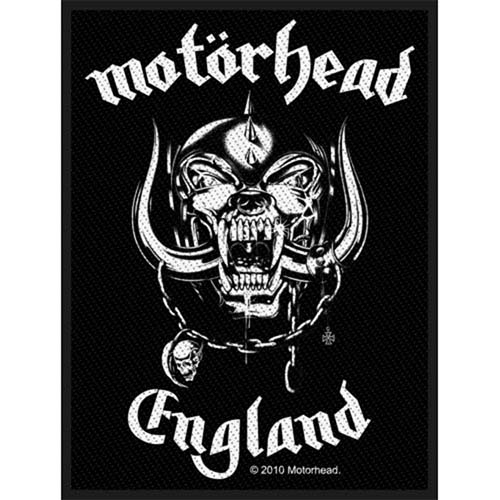 Motorhead- England Woven Patch (ep537)