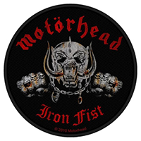 Motorhead- Iron Fist (Snaggletooth) Woven Patch (ep530)