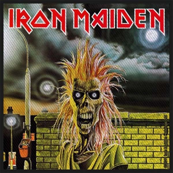 Iron Maiden- First Album Eddie Woven Patch (ep653)