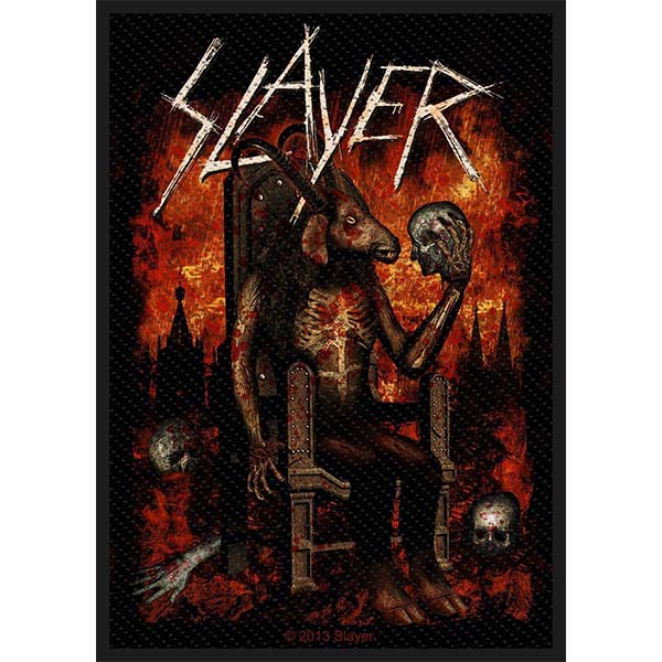 Slayer- Devil woven patch (ep444)