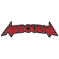 Airbourne- Die Cut Logo Woven Patch (ep512)