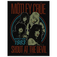 Motley Crue- Shout At The Devil Woven Patch (ep476)