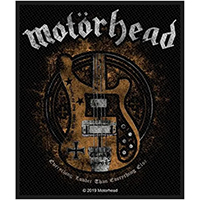 Motorhead- Everything Louder Than Everything Else (Lemmy's Bass) Woven Patch (ep663)