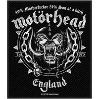 Motorhead- Ball & Chain Woven Patch (ep727) (Import)