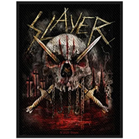 Slayer- Skull & Swords woven patch (ep1348)