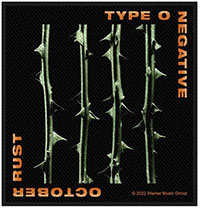 Type O Negative- October Rust Woven Patch (ep824)