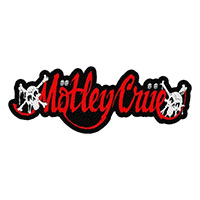 Motley Crue- Logo & Skulls Woven Patch (ep1316)