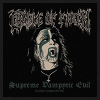 Cradle Of Filth- Supreme Vampyric Evil woven patch (ep1315)