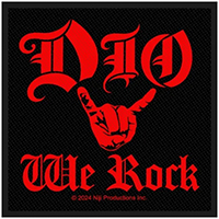 Dio- We Rock Woven Patch (ep1342)