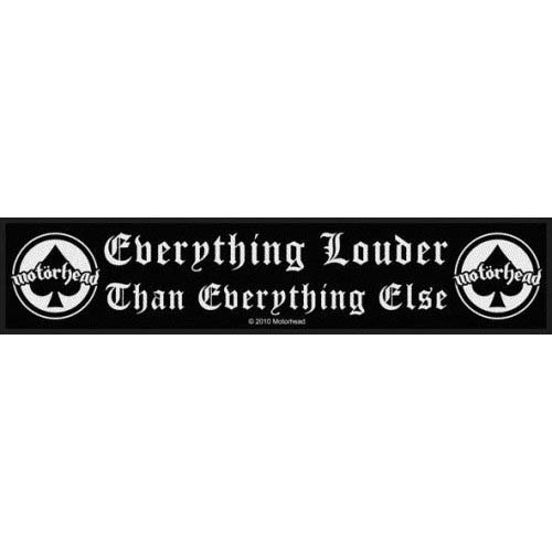 Motorhead- Everything Louder Than Everything Else Superstrip Patch (ep428)