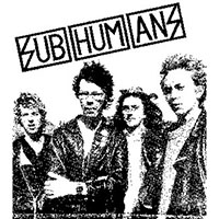 Subhumans- Band Pic cloth patch (cp320)