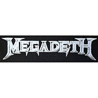 Megadeth- Logo cloth patch (cp378)