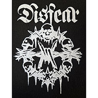 Disfear- Skulls cloth patch (cp084)