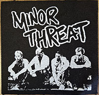 Minor Threat- Band Pic cloth patch (cp026)