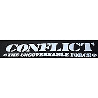 Conflict- The Ungovernable Force cloth patch (cp380)