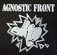 Agnostic Front- Boots cloth patch (cp375)