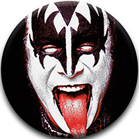 Kiss- Gene Tongue pin (pinx98)