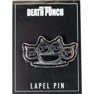 Five Finger Death Punch- Brass Knuckles Stick Back Pin (MP235)