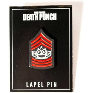 Five Finger Death Punch- Miltary Stick Back Pin (MP234)