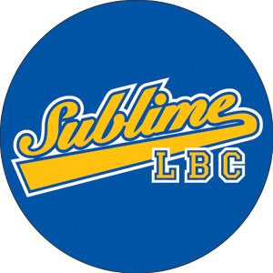 Sublime- LBC (Blue & Yellow) pin (pinX325)